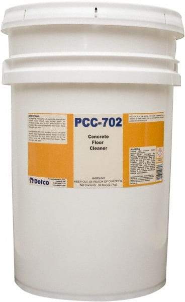 Detco - 50 Lt Pail Cleaner - Use on Concrete - Exact Tool & Supply