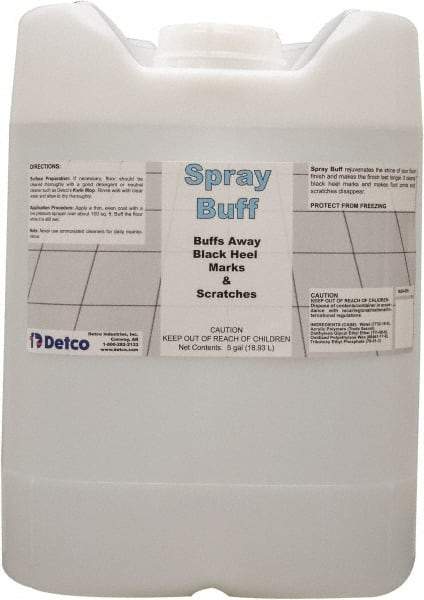 Detco - 5 Gal Drum Spray Buff - Use on Hard Floors - Exact Tool & Supply