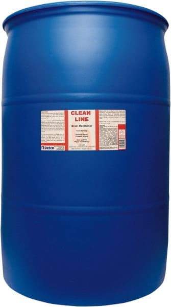 Detco - 55 Gal Liquid Drain Opener - Unscented, Drum - Exact Tool & Supply