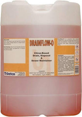 Detco - 5 Gal Liquid Drain Cleaner - Citrus Scent, Drum - Exact Tool & Supply