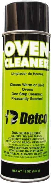 Detco - 18 oz Aerosol Oven Cleaner - Comes in Aerosol - Exact Tool & Supply