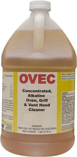 Detco - 1 Gal Liquid Oven Cleaner - Comes in Bottle - Exact Tool & Supply