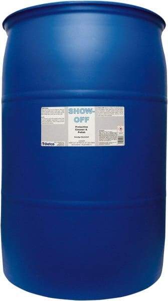Detco - 55 Gal Drum Unscented Glass Cleaner - Use on Glass, Plastic Surfaces - Exact Tool & Supply