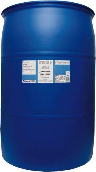 Detco - 55 Gal Drum Unscented Glass Cleaner - Concentrated, Use on Glass - Exact Tool & Supply