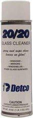 Detco - 20 oz Aerosol Can Mint Glass Cleaner - Use on Glass - Exact Tool & Supply