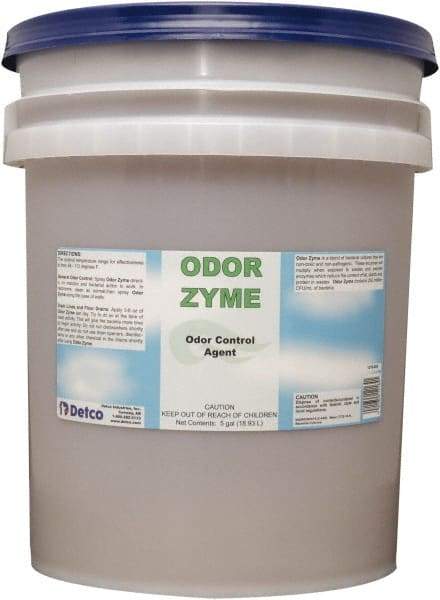 Detco - 5 Gal Pail Deodorizer - Liquid, Cherry Scent, Environmentally Safe - Exact Tool & Supply