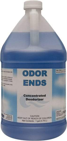 Detco - 1 Gal Bottle Deodorizer - Liquid, Unscented, Concentrated, Environmentally Safe - Exact Tool & Supply