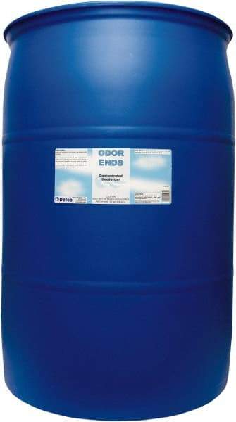 Detco - 55 Gal Drum Deodorizer - Liquid, Unscented, Concentrated, Environmentally Safe - Exact Tool & Supply