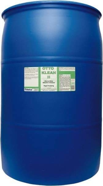 Detco - 55 Gal Drum Cleaner/Degreaser - Liquid, Alkaline, Unscented - Exact Tool & Supply