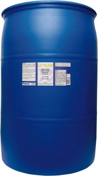 Detco - 55 Gal Drum Cleaner/Degreaser - Liquid, Alkaline, Unscented - Exact Tool & Supply