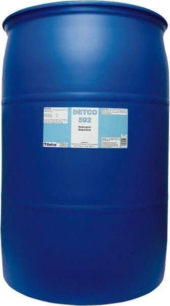 Detco - 55 Gal Drum Cleaner/Degreaser - Liquid, Butyl-Free, Unscented - Exact Tool & Supply