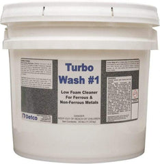 Detco - 25 Lb Bucket Cleaner/Degreaser - Granular, Alkaline, Unscented - Exact Tool & Supply