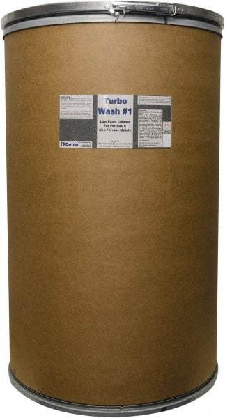 Detco - 400 Lb Drum Cleaner/Degreaser - Granular, Alkaline, Unscented - Exact Tool & Supply