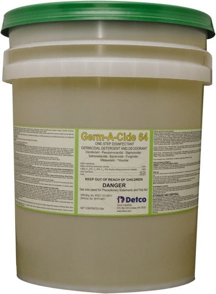 Detco - 5 Gal Bucket Disinfectant - Exact Tool & Supply