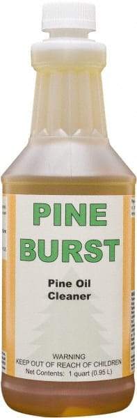 Detco - 32 oz Bottle All-Purpose Cleaner - Liquid, Water-Based, Pine - Exact Tool & Supply