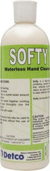 Detco - 16 oz Bottle Waterless Cream Waterless Hand Cleaner - White, Banana Scent - Exact Tool & Supply