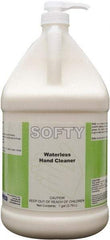 Detco - 1 Gal Bottle Waterless Cream Waterless Hand Cleaner - White, Banana Scent - Exact Tool & Supply