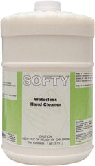 Detco - 1 Gal Bottle Waterless Cream Waterless Hand Cleaner - White, Banana Scent - Exact Tool & Supply