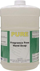 Detco - 1 Gal Bottle Liquid Hand Cleaner - Pale Yellow, Fragrance Free Scent - Exact Tool & Supply
