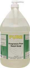 Detco - 1 Gal Bottle Liquid Hand Cleaner - Pale Yellow, Fragrance Free Scent - Exact Tool & Supply
