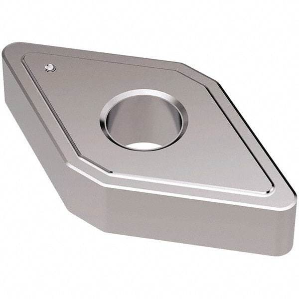 Seco - DNMA443 MR9 Grade TK1501 Carbide Turning Insert - Ti(C/N)/Al2O3 Finish, 55° Diamond, 1/2" Inscr Circle, 1/4" Thick, 3/64" Corner Radius - Exact Tool & Supply