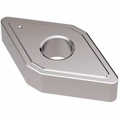 Seco - DNMA443 MR9 Grade TK1501 Carbide Turning Insert - Ti(C/N)/Al2O3 Finish, 55° Diamond, 1/2" Inscr Circle, 1/4" Thick, 3/64" Corner Radius - Exact Tool & Supply
