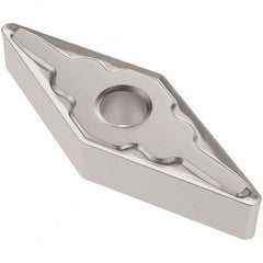 Seco - VNMG331 MF3 Grade TP3501 Carbide Turning Insert - TiCN/Al2O3 Finish, 35° Diamond, 3/8" Inscr Circle, 3/16" Thick, 1/64" Corner Radius - Exact Tool & Supply