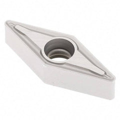 Seco - VNMU2.532 M3 Grade TP3501 Carbide Turning Insert - TiCN/Al2O3 Finish, 35° Diamond, 5/16" Inscr Circle, 3/16" Thick, 1/32" Corner Radius - Exact Tool & Supply