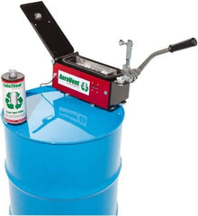 Made in USA - Aerosol Can Disposal - 11" High x 8" Wide x 30" Deep, For 30 & 55 Gal Drums - Exact Tool & Supply