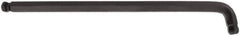 Bondhus - 3/8" Hex, Extra Long Arm, Ball End Hex Key - 8.19" OAL, Inch System of Measurement - Exact Tool & Supply
