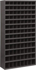 Durham - 104 Bin, Small Parts Storage Bin - 12" Deep x 35" Wide x 65" High - Exact Tool & Supply