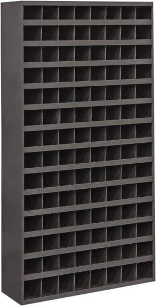 Durham - 112 Bin, Small Parts Storage Bin - 12" Deep x 35" Wide x 65" High - Exact Tool & Supply