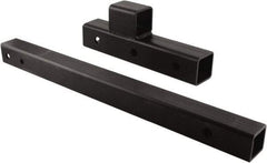 Erickson Manufacturing - Steel Tailgate Extender High Mount Adapter - 2" Wide x 24" Long, Black, For Use with The Big Bed Sr. & The Big Bed Jr. - Exact Tool & Supply