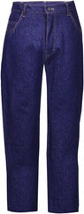National Safety Apparel - Blue Denim Flame Resistant/Retardant Pants - Exact Tool & Supply