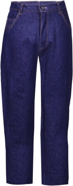 National Safety Apparel - Blue Denim Flame Resistant/Retardant Pants - Exact Tool & Supply