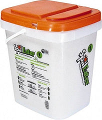 SpillEater - 20 Lb Pail Cellulose Granular Absorbent - Spill Containment - Exact Tool & Supply
