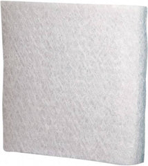 Made in USA - 16" High x 25" Wide x 2" Deep, Fiberglass Air Filter Media Pad - MERV <5, 833 CFM, >20% Capture Efficiency, 300 Max FPM, 180°F Max, Use with Any Unit - Exact Tool & Supply
