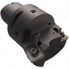 Seco - Left Hand\xB6Right Hand Cut, Size C8, CN..1606.. & SN..1506.. Insert Compatiblity, Internal Modular Turning & Profiling Cutting Unit Head - 45mm Ctr to Cutting Edge, 85mm Head Length, Through Coolant, Series MTM - Exact Tool & Supply