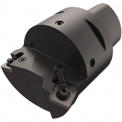 Seco - Left Hand\xB6Right Hand Cut, Size C8, CN..1606.. & SN..1506.. Insert Compatiblity, Internal Modular Turning & Profiling Cutting Unit Head - 45mm Ctr to Cutting Edge, 85mm Head Length, Through Coolant, Series MTM - Exact Tool & Supply