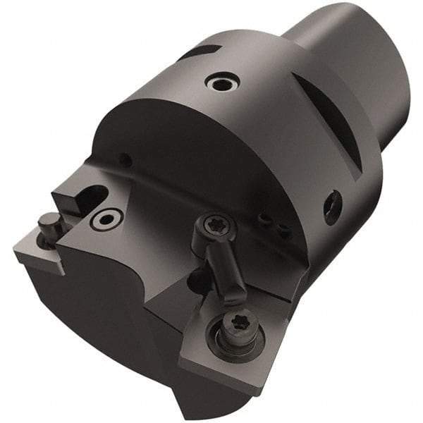 Seco - Left Hand\xB6Right Hand Cut, Size C6, CN..1606.. & SN..1506.. Insert Compatiblity, Internal Modular Turning & Profiling Cutting Unit Head - 40mm Ctr to Cutting Edge, 2-3/4" Head Length, Through Coolant, Series MTM - Exact Tool & Supply