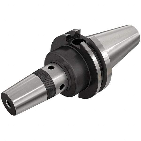 Iscar - 40mm Shank Diam, 1/2" Hole Diam, CAT40 Taper Shank Shrink Fit Tool Holder & Adapter - 3-3/4" Projection, 1.85" Clamping Depth - Exact Tool & Supply