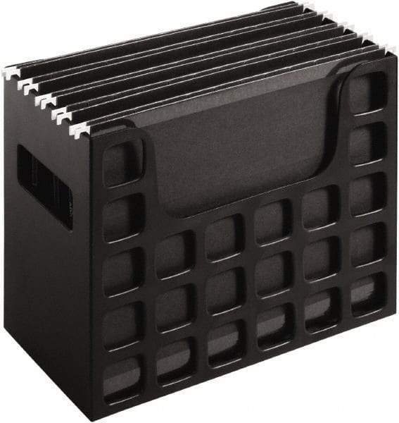 Pendaflex - Black Hanging File Folder Racks-Plastic - Plastic - Exact Tool & Supply