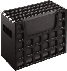 Pendaflex - Black Hanging File Folder Racks-Plastic - Plastic - Exact Tool & Supply