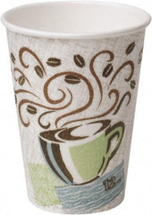 Dixie - Hot Cups, Paper, 10 oz, 500/Carton - Coffee Dreams Design - Exact Tool & Supply