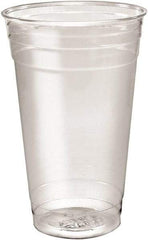 Solo - Ultra Clear PETE Cold Cups, 24 oz, Clear, 50/Sleeve, 12 Sleeves/Carton - Clear - Exact Tool & Supply