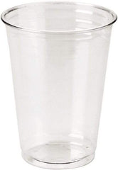 Dixie - Clear Plastic PETE Cups, Cold, 10 oz, WiseSize, 25/Pack, 20 Packs/Carton - Clear - Exact Tool & Supply