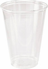 Solo - Ultra Clear Cups, Tall, 10 oz, PET, 50/Bag, 1000/Carton - Clear - Exact Tool & Supply