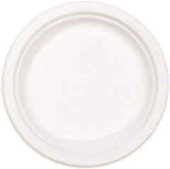 Chinet - Paper Dinnerware, Plate, 8 3/4" dia, 500/Carton - White - Exact Tool & Supply