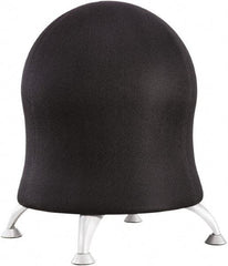 Safco - Black Nylon Ball Chair - 19" Wide x 23" High - Exact Tool & Supply