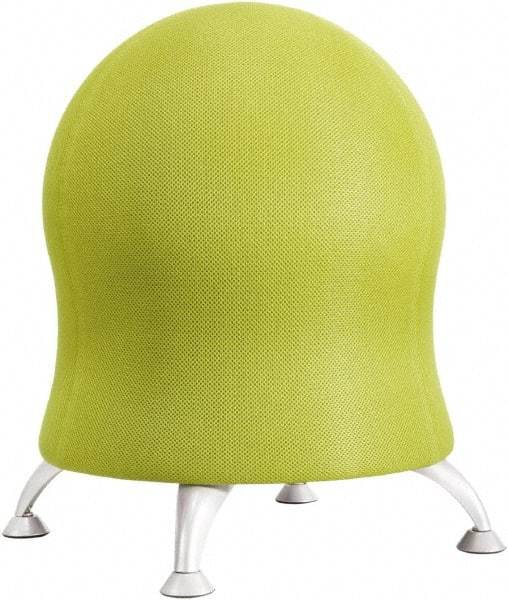 Safco - Green Nylon Ball Chair - 19" Wide x 23" High - Exact Tool & Supply